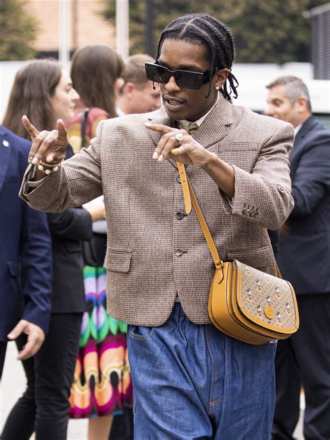 I’m Jealous of A$AP Rocky’s Purse Collection .